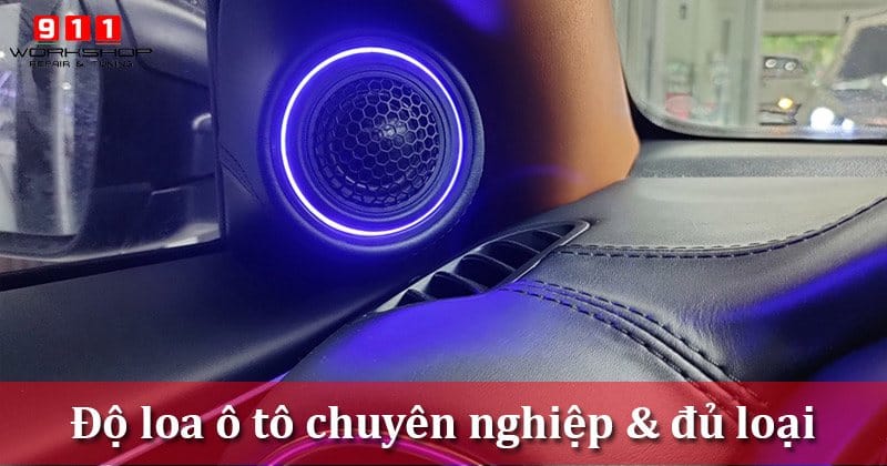 độ loa ô tô