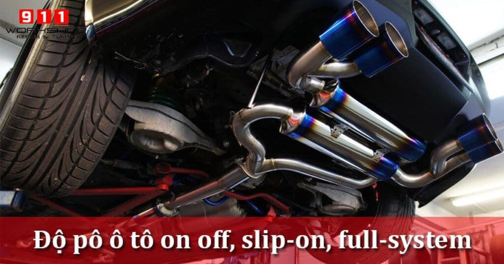 Độ pô ô tô on off