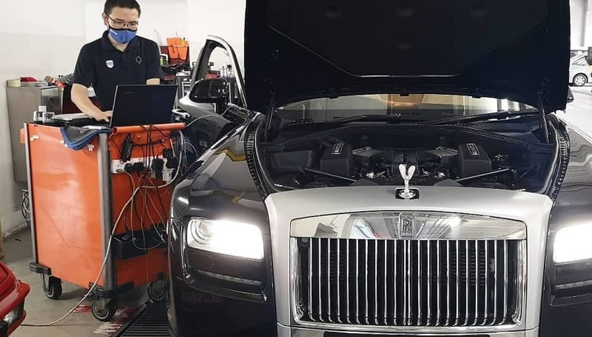 Dịch vụ sửa xe Rolls Royce chuyên nghiệp