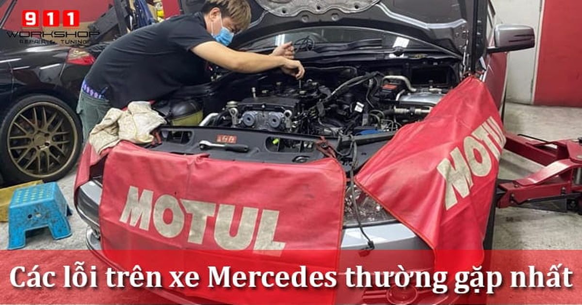 Lỗi trên xe mercedes