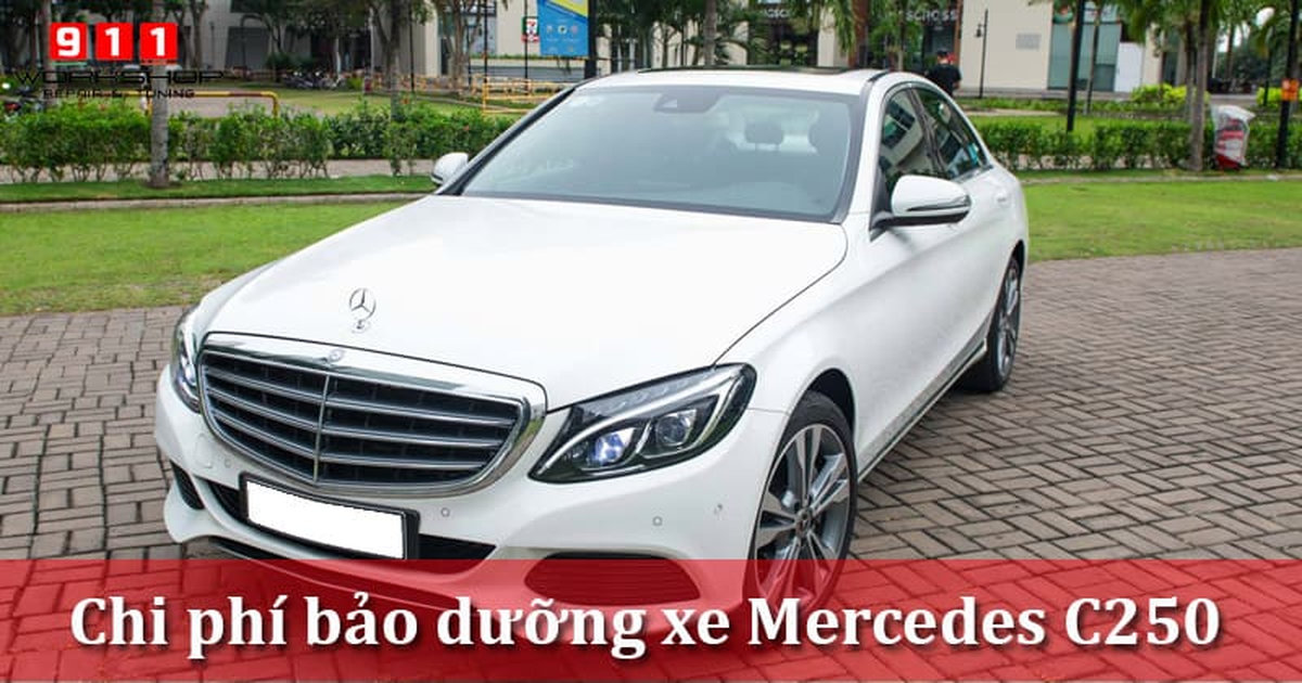 Bảo dưỡng xe Mercedes C250