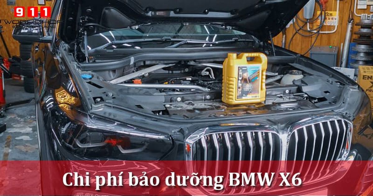 Chi phí bảo dưỡng BMW X6