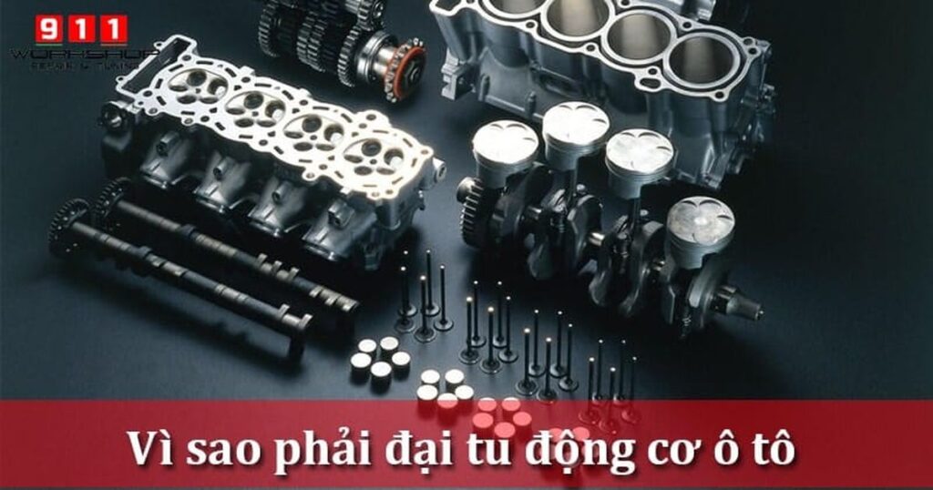 Dịch vụ đại tu động cơ ô tô uy tín, giá tốt tại Hà Nội
