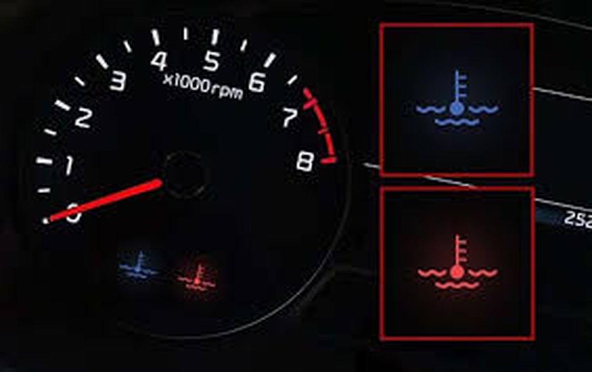 ký hiệu cảm biến nhiệt độ nước làm mát