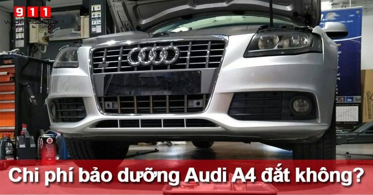 chi phí bảo dưỡng audi a4