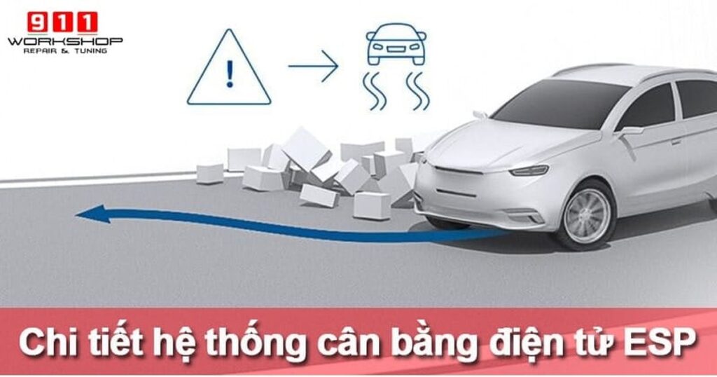 Hệ thống cân bằng điện tử ESP là gì? Công dụng, cấu tạo và nguyên lý