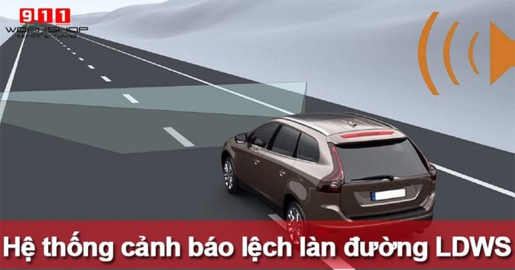 Hệ thống cảnh báo lệch làn đường và hỗ trợ giữ làn đường hoạt động như nào?